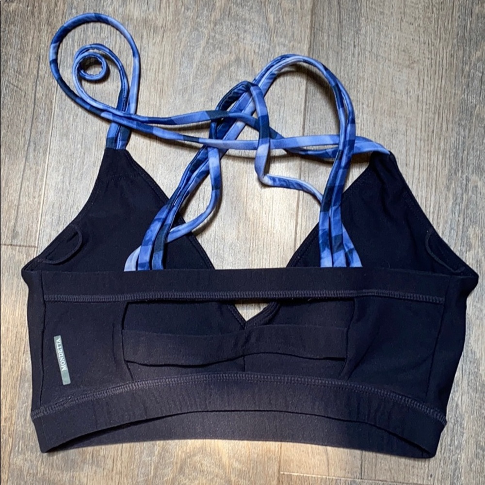 Mondetta strappy sports bra